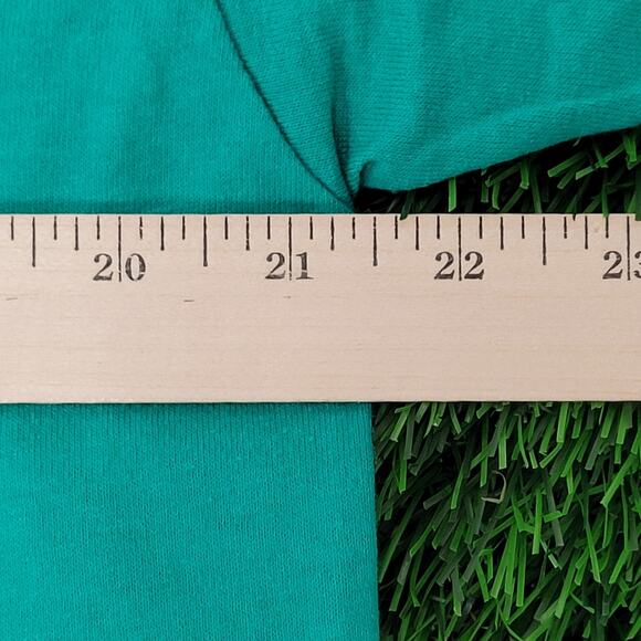 Vintage 80s South-Carolina Shirt Large 21x26 Teal Blue - Picture 8 of 9